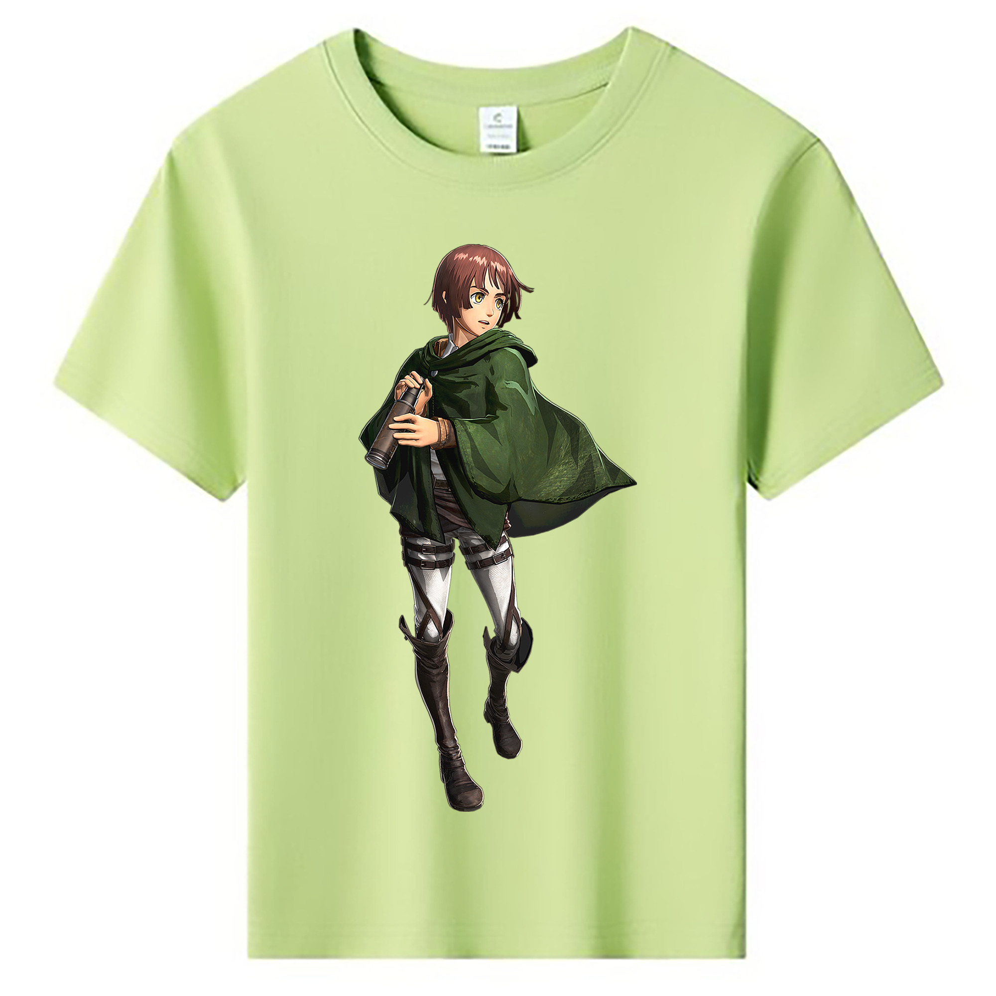 （画像用） 進撃の巨人 Attack on Titan 綿100％キッズTシャツ（フロントプリント）
